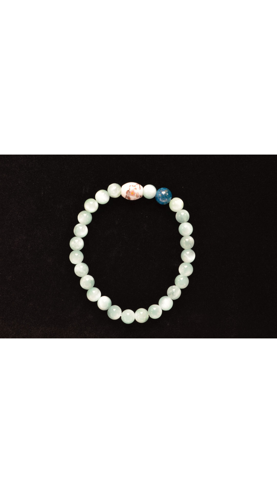 Harmony Prehnite & Lapis Lazuli Bracelet