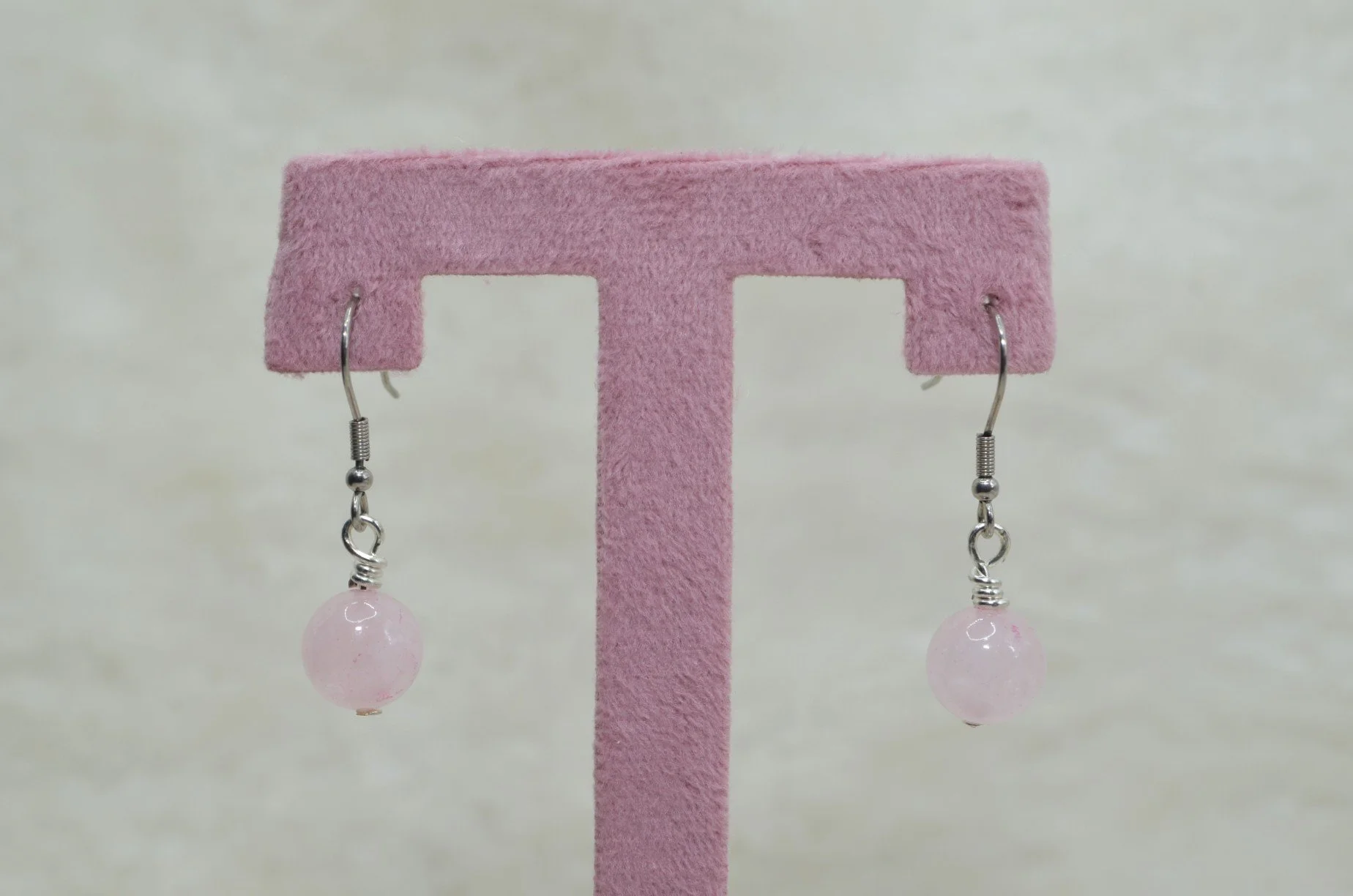 Rose Quartz Earrings
