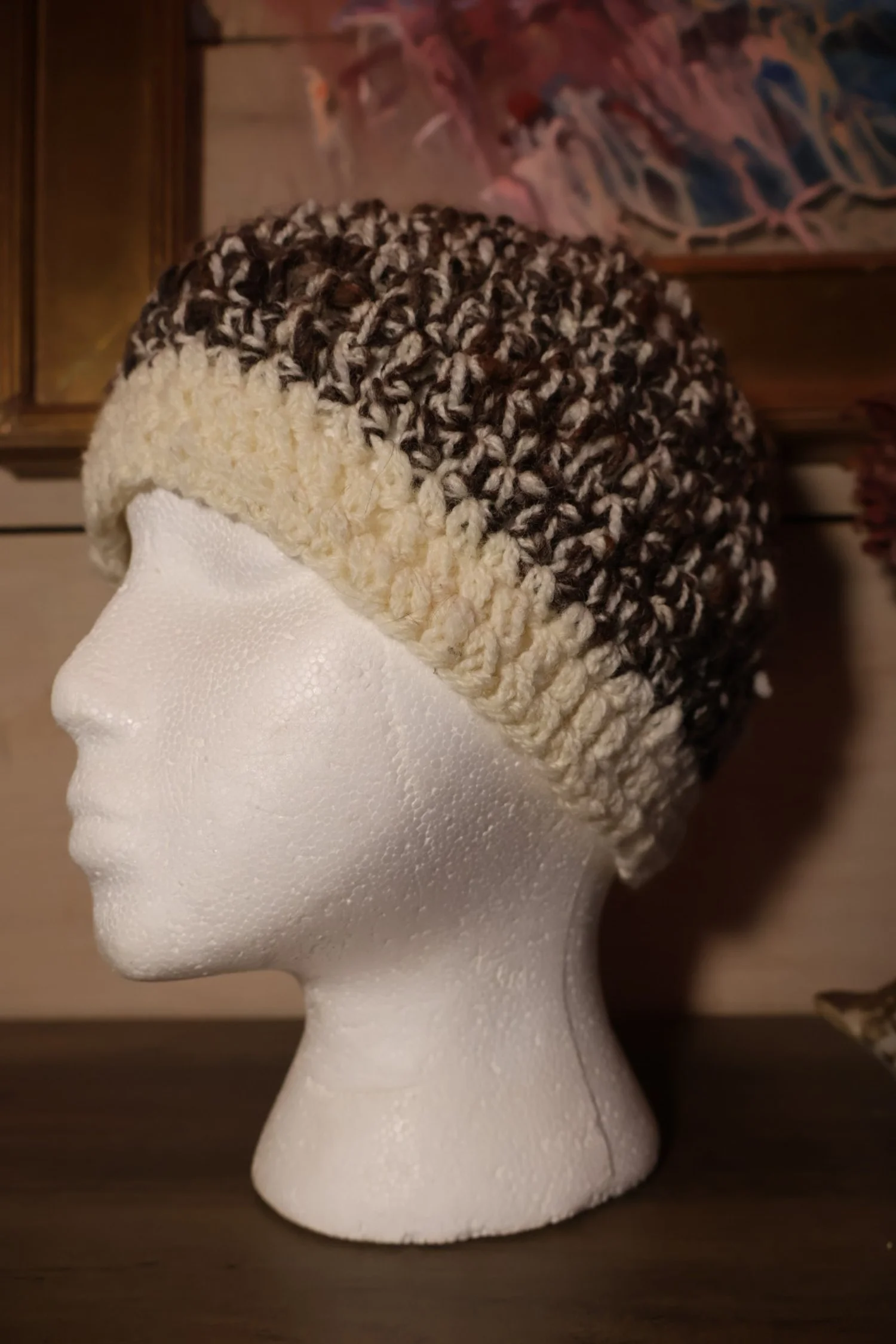 Mocha Crochet Hat