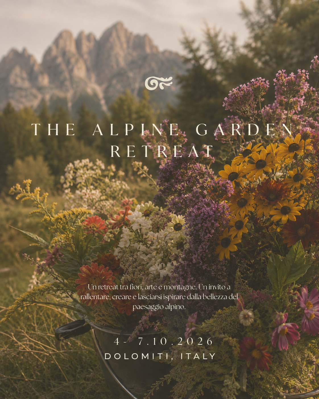 The Alpine Garden Retreat - Dolomiti, Italy