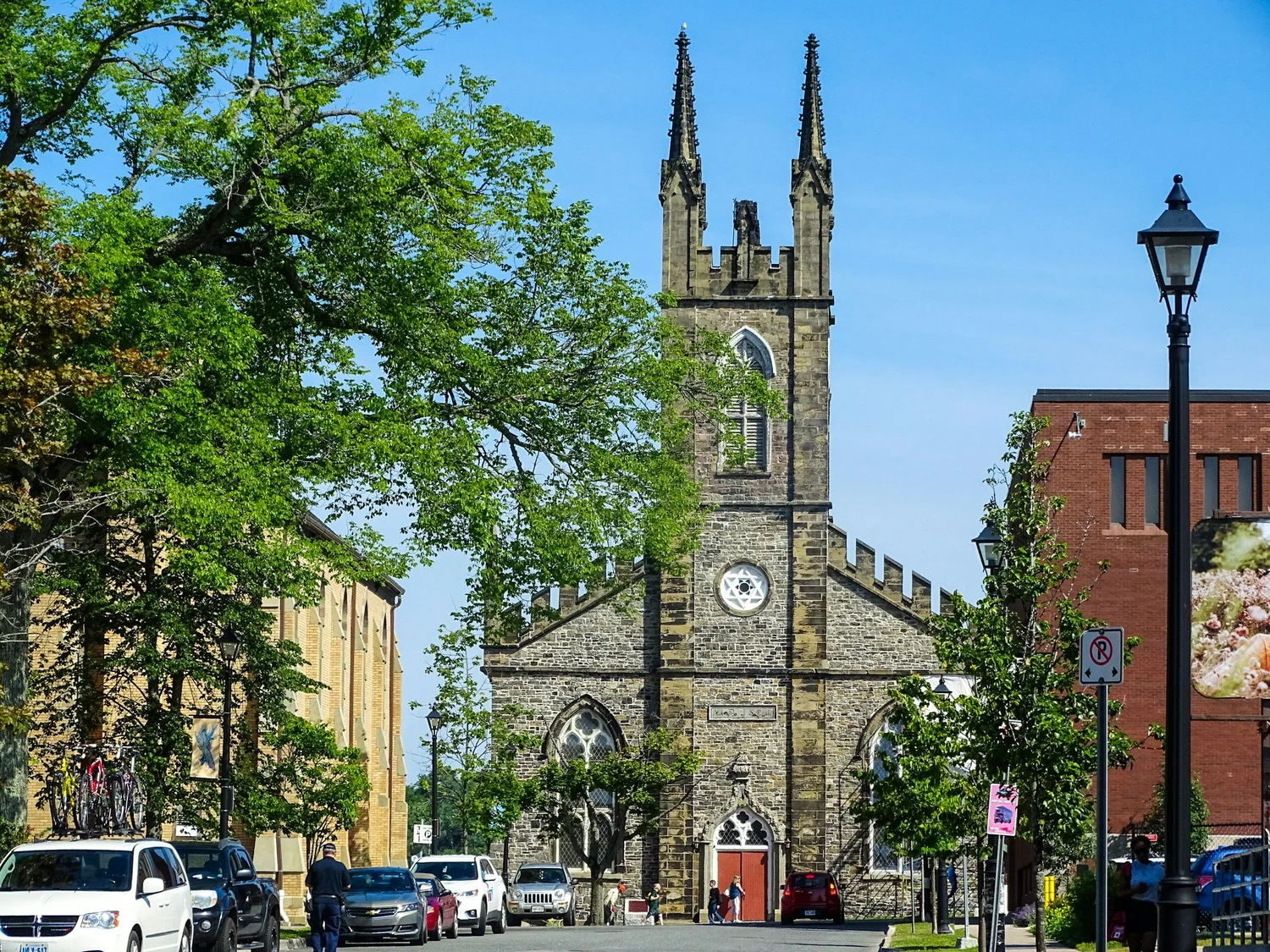 Street in Saint John, New Brunswick