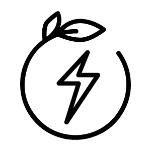 Increased energy levels icon