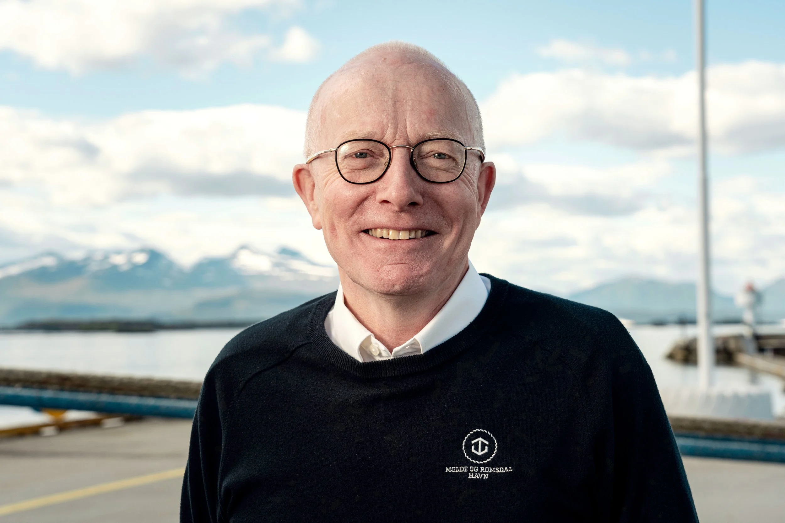 Portrett av havnedirketør Olav Akselvoll