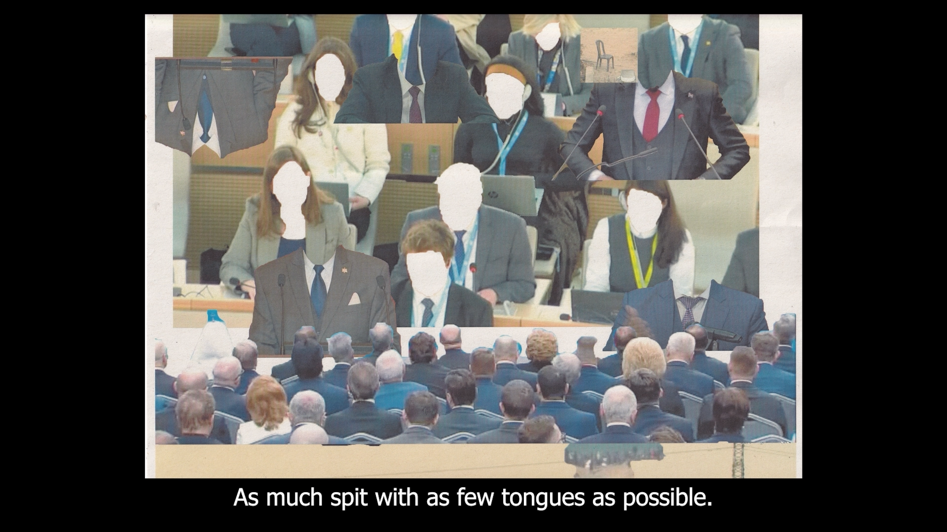 Mikrofonmenschen (Film, Collage)