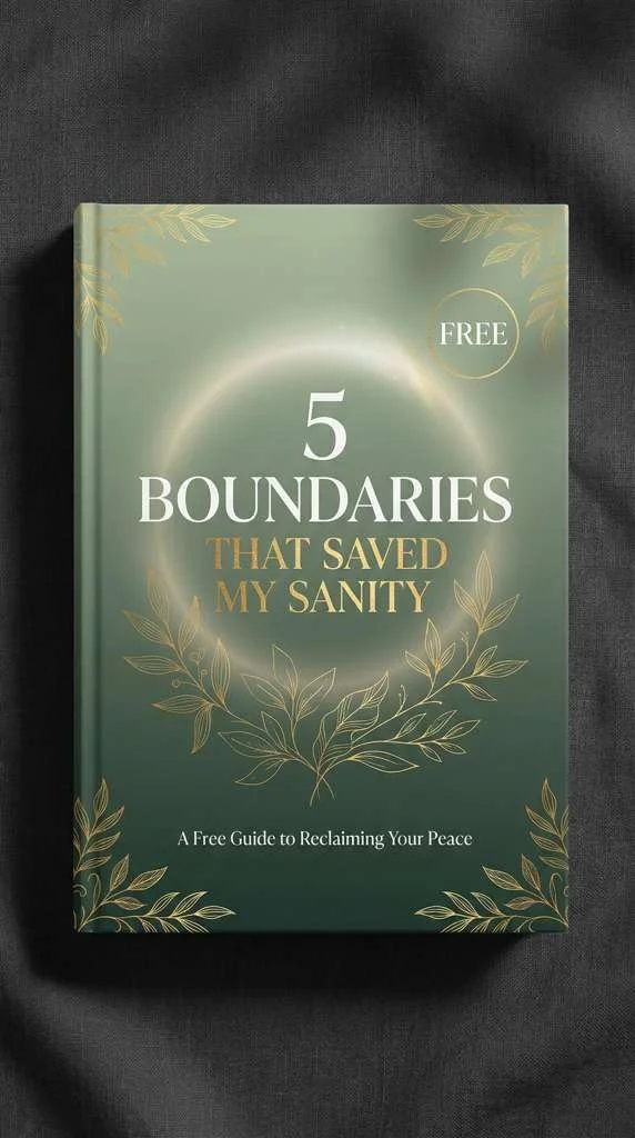 5 Boundaries That Saved My Sanity