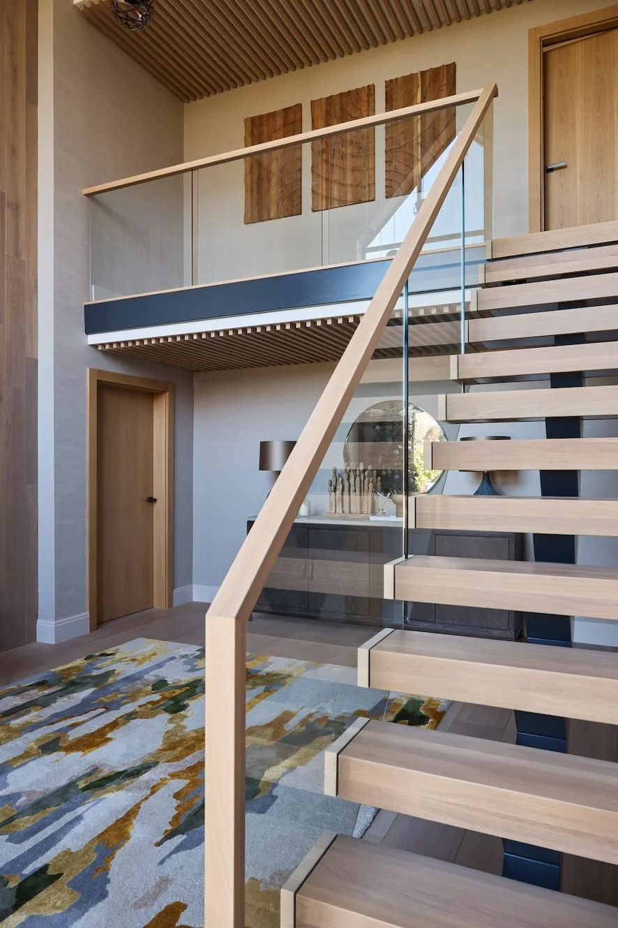 A finished staircase