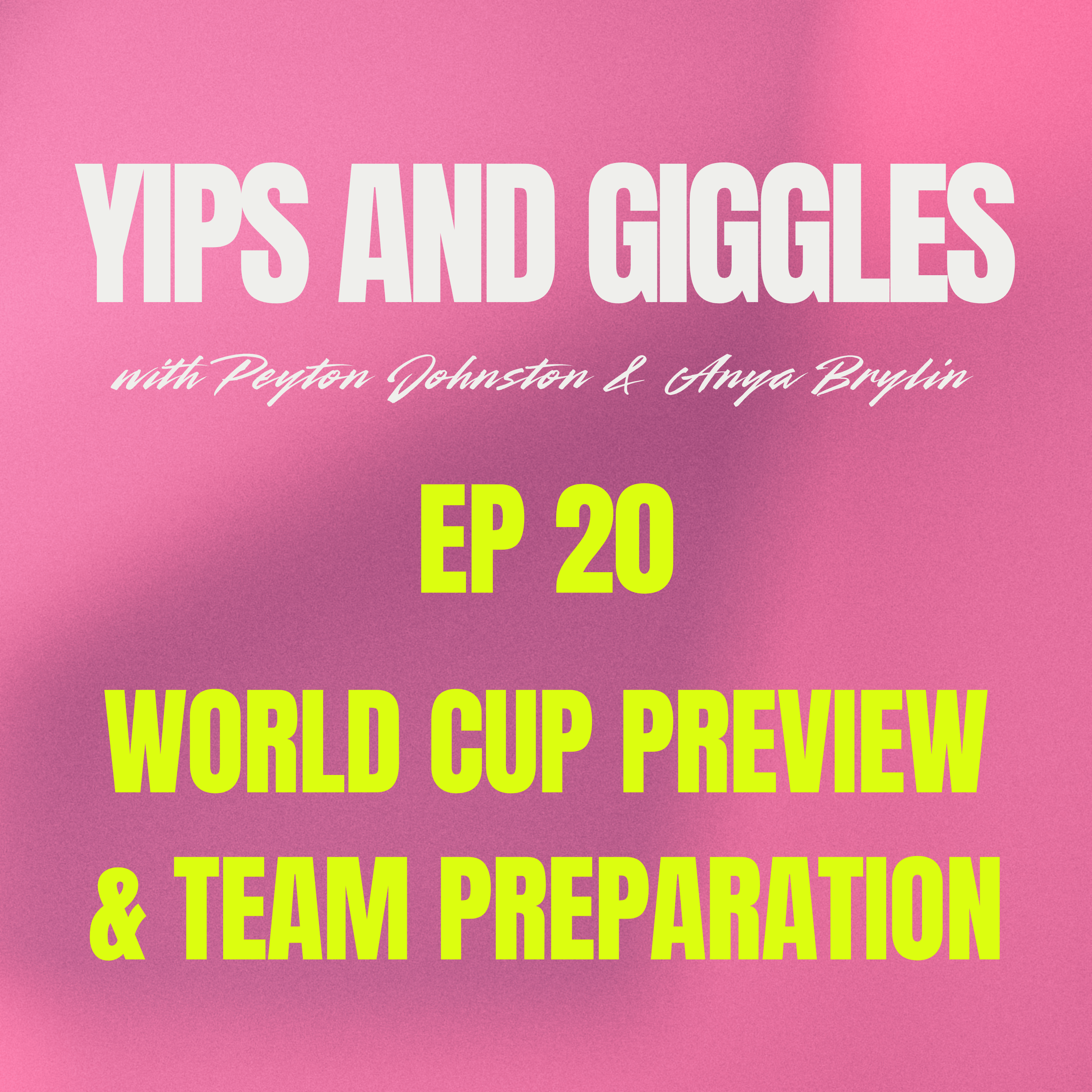 For our final episode of this season, we are giving everyone a quick preview of the World Cup, and this episode is great for anyone who is a little unfamiliar with how the World Cup works! This World Cup is quite different than most because of the tr