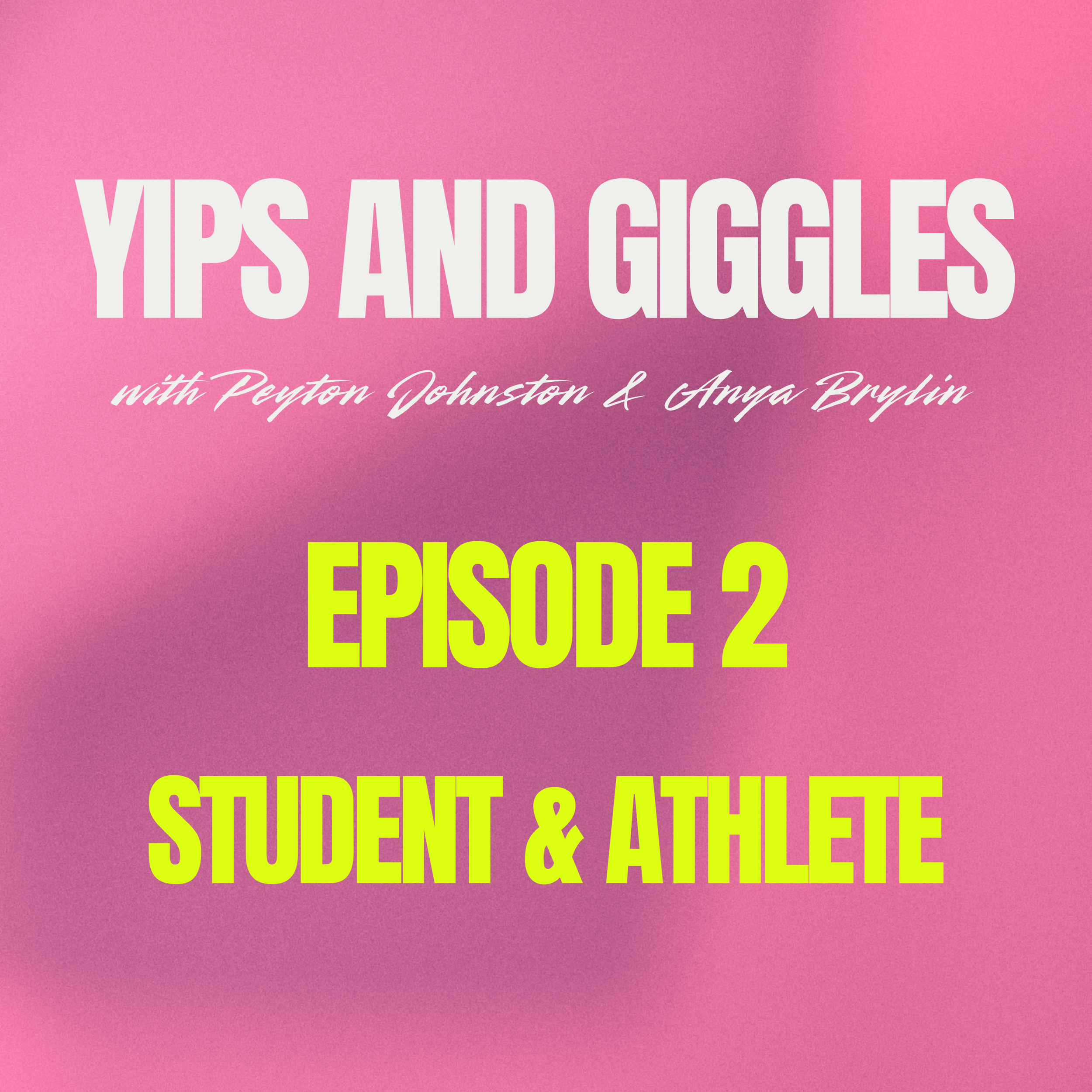 As we relive the glory days, we wanted to give our listeners a look into the life of a student-athlete - hectic schedules, academic responsibilities, and finding time to be a normal college student every once in a while. Plus, we’ll also be getting i