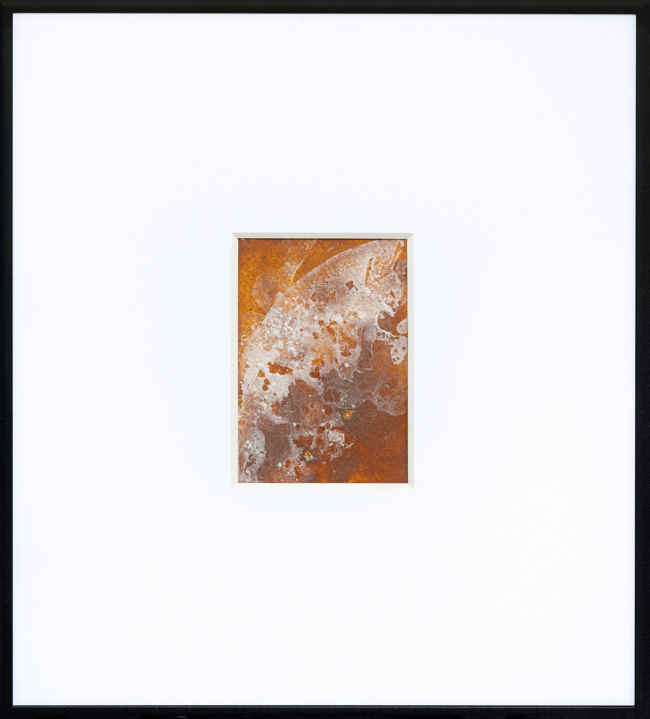 Poppy Lennox, Land Spectrum Study I, Liquid rust and crystallised salt on paper, 2025_cropped.JPG