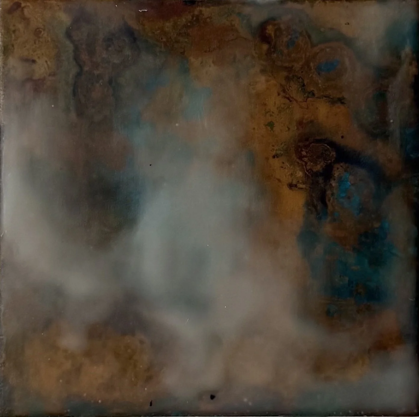 Poppy Lennox, All That There Is To Be Known I, Rusted metal and pure beeswax, 10 x 10cm, 2025.jpg
