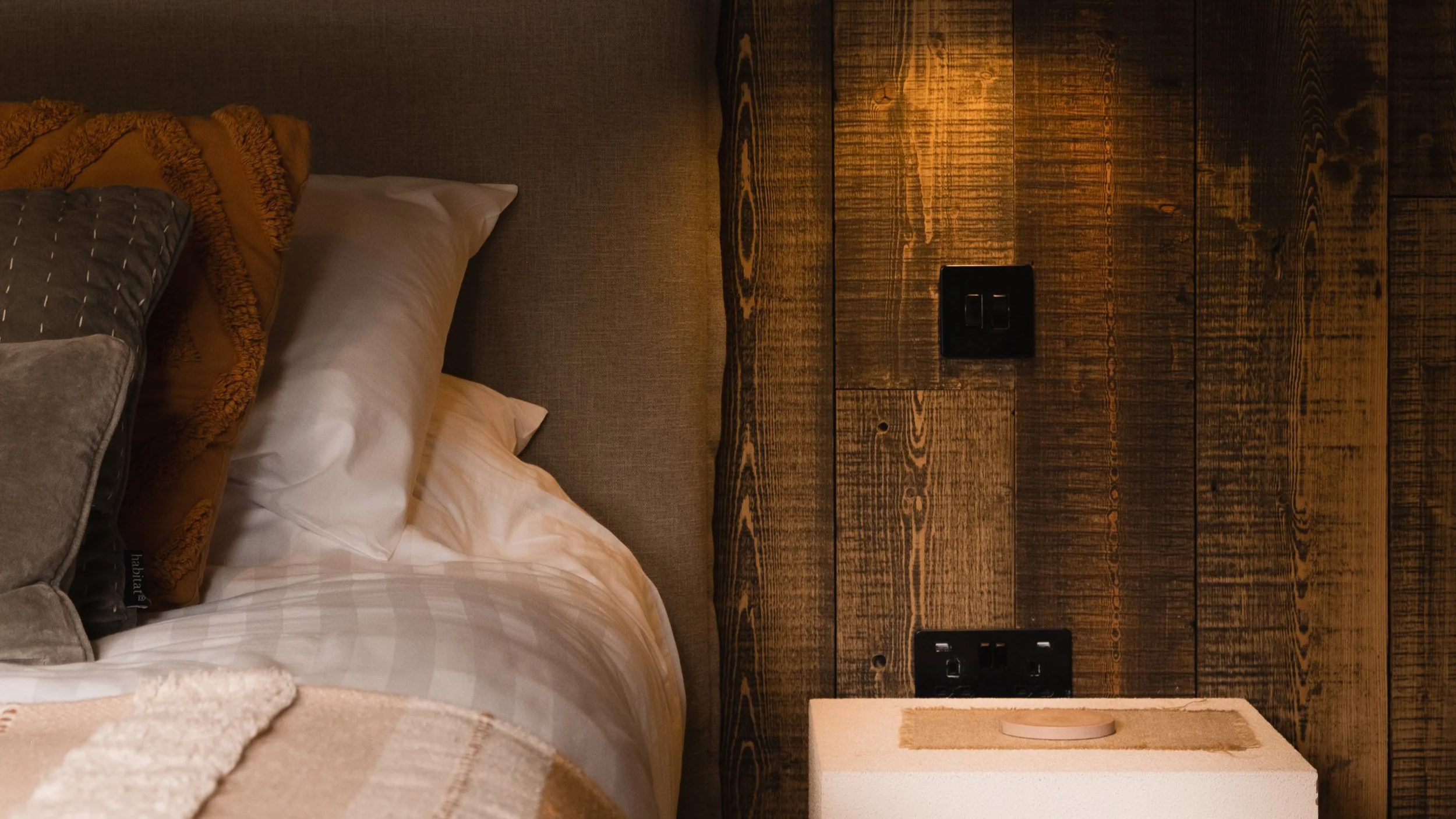 A cocoon of warmth and comfort, where evenings soften into stillness and sleep comes effortlessly