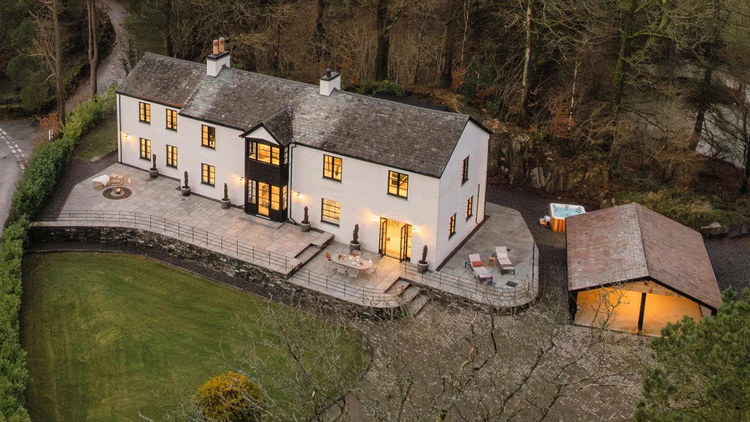 Step away from the everyday at this secluded countryside retreat, surrounded by acres of ancient woodland and open fields.