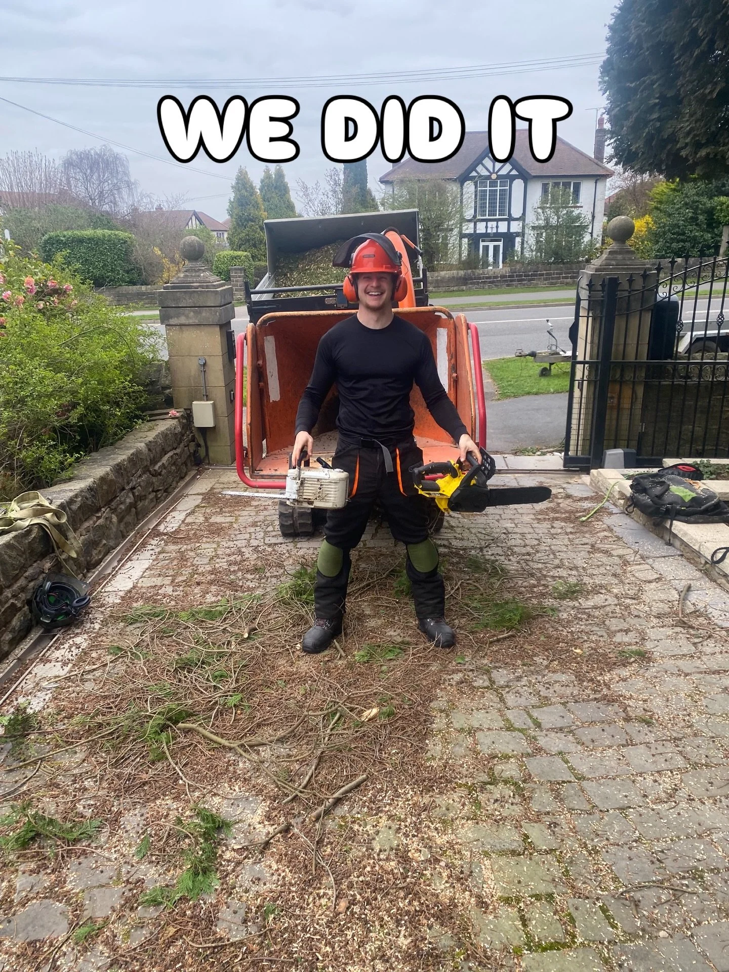 FELLLOWSSSS WE DID IT !!!!!!!! A step in the right direction to becoming a arborist/ tree surgeon !! Thanks to everyone WHos been watching and supporting throughout this journey your comments, feedback and criticism is appreciated. IAM I LUMBERRRJACK