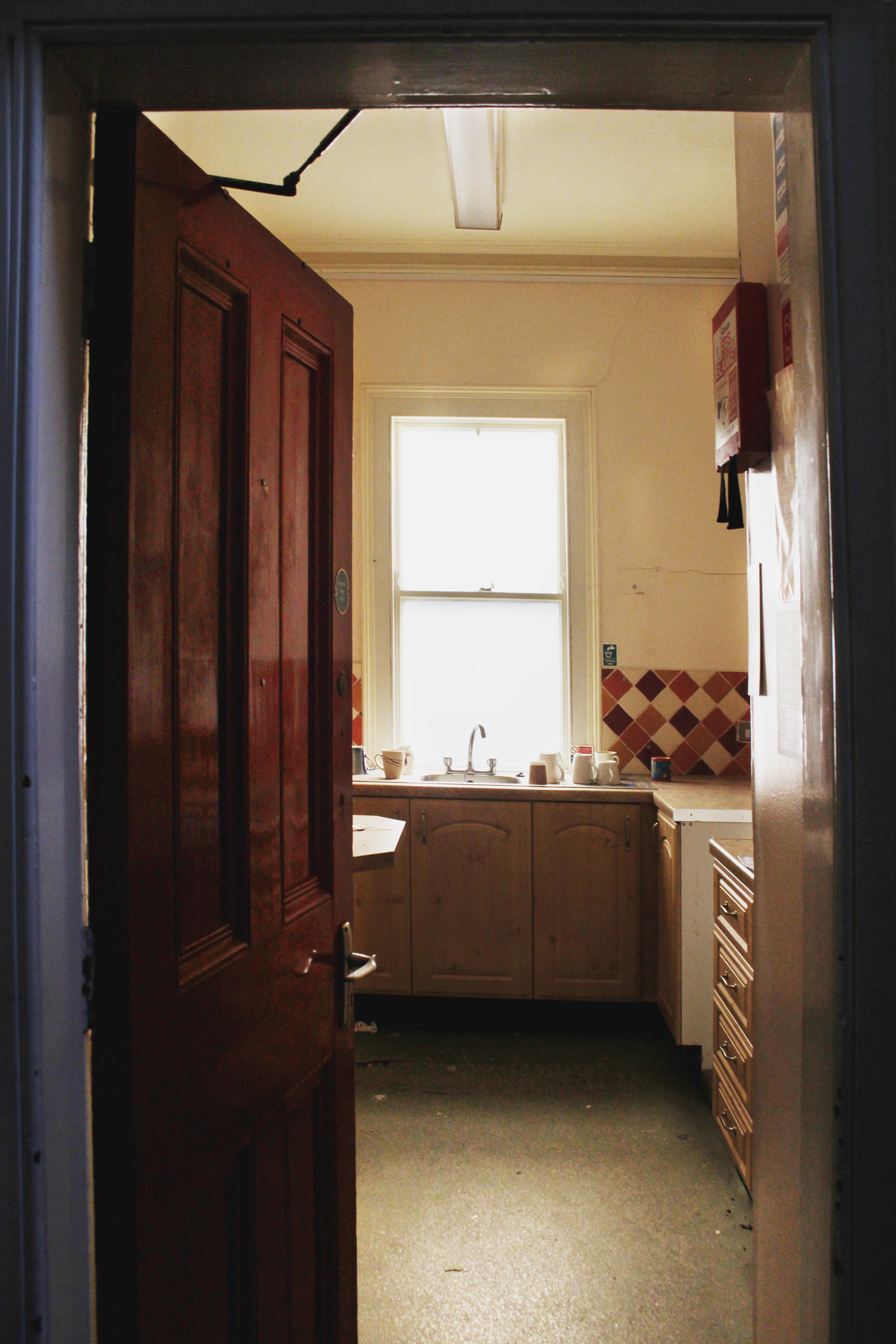 Old upstairs Kitchen used by the old Court House staff