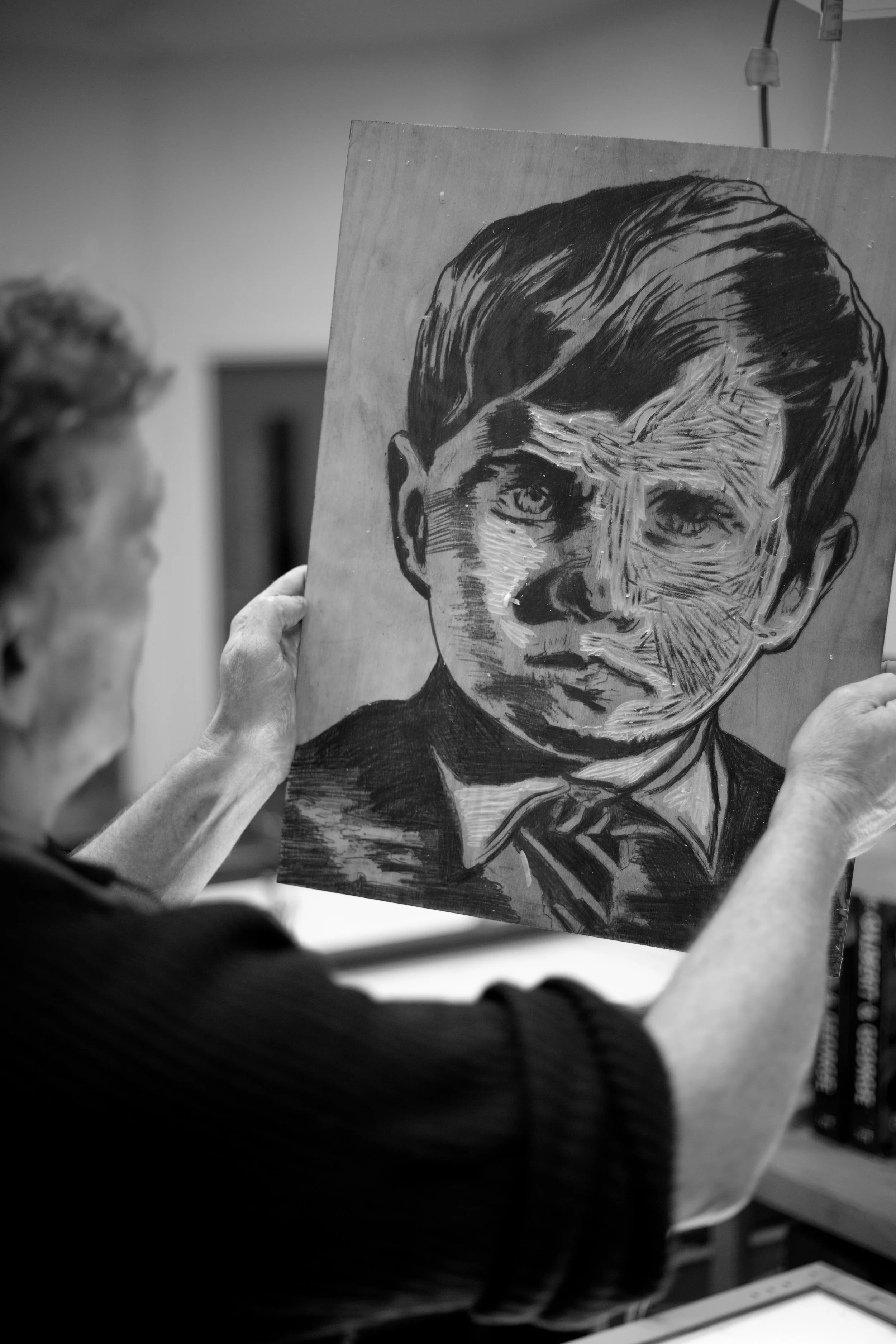 Marc Jennings at Seacourt Print Workshop