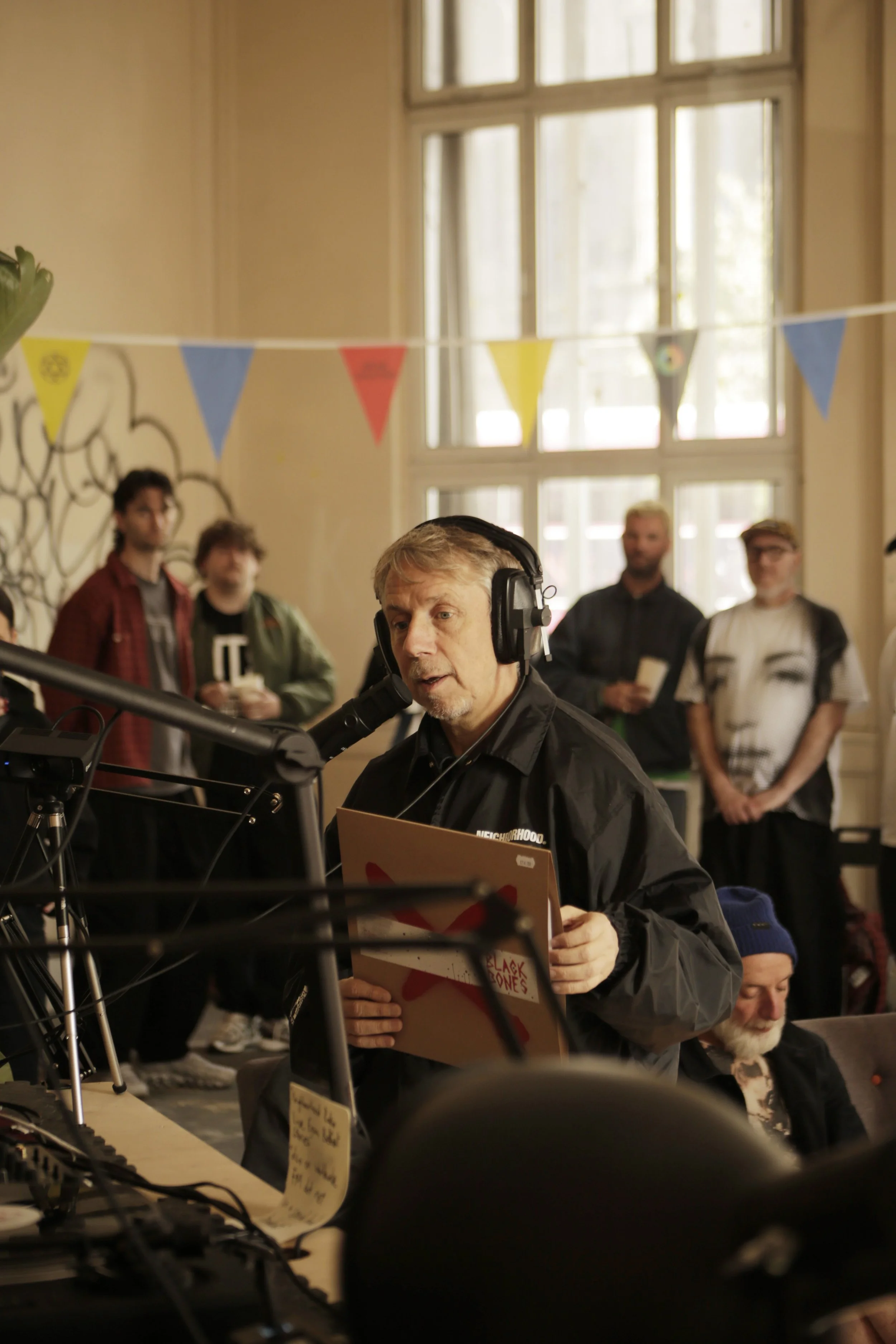 Monkey Shoulder/Worldwide FM at Neighbourhood Watch pop up radio, Belfast