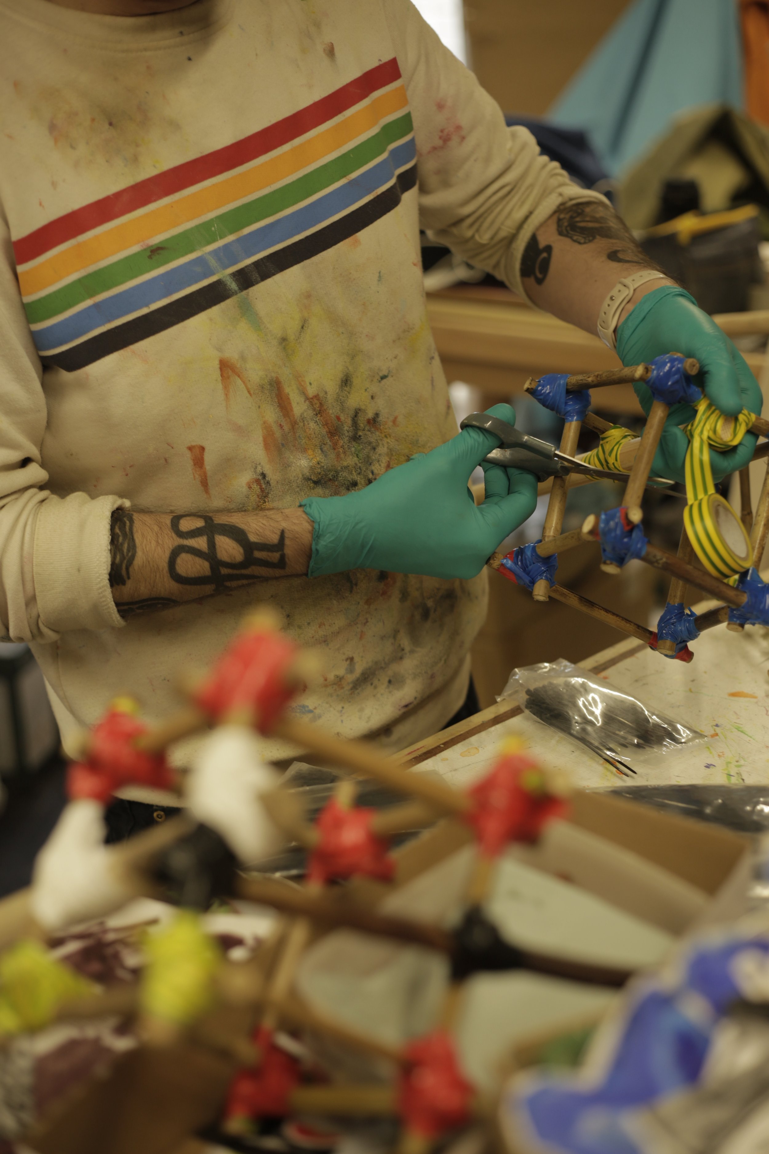 Clinton Kirkpatrick at his studio