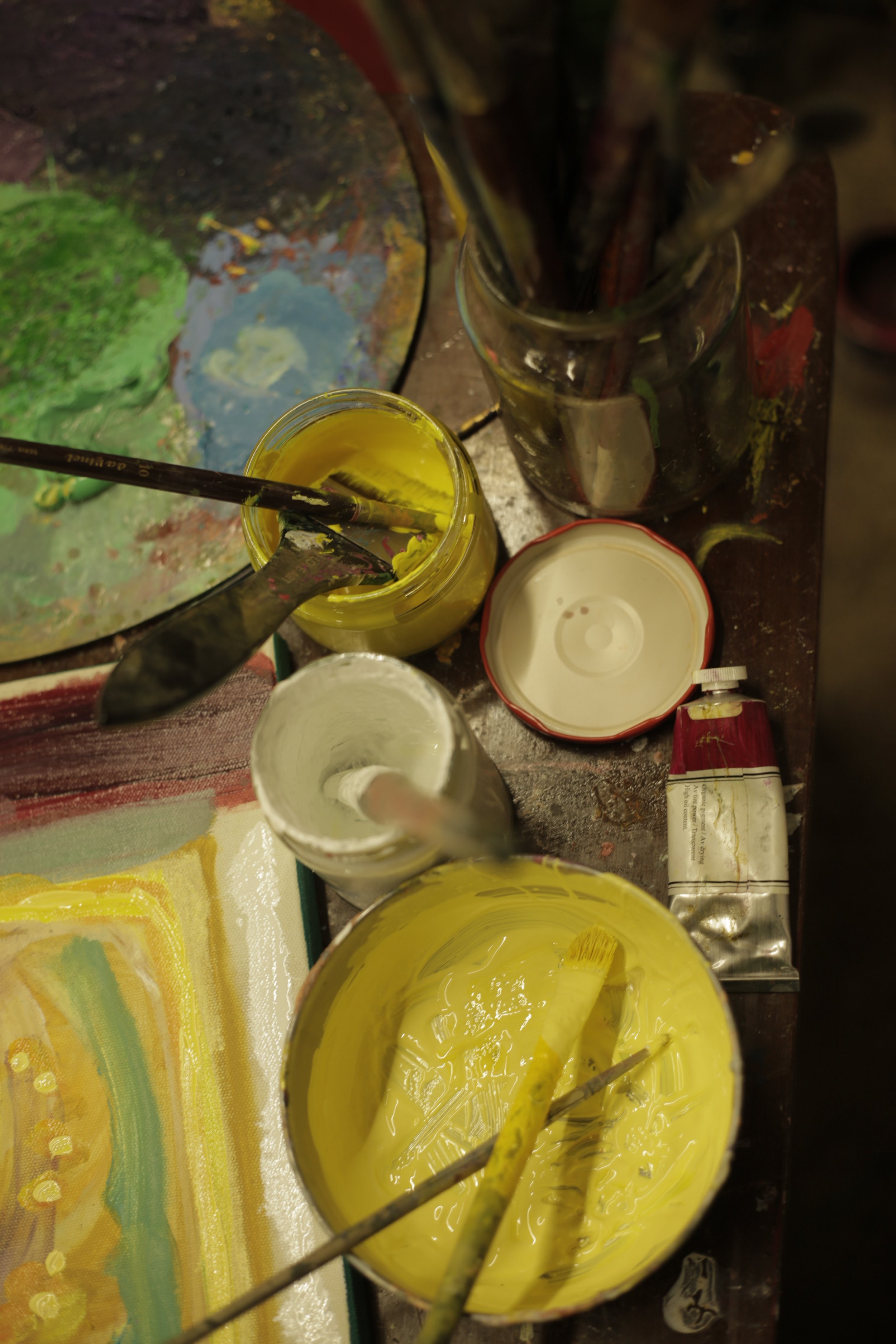 Clinton Kirkpatrick at his studio