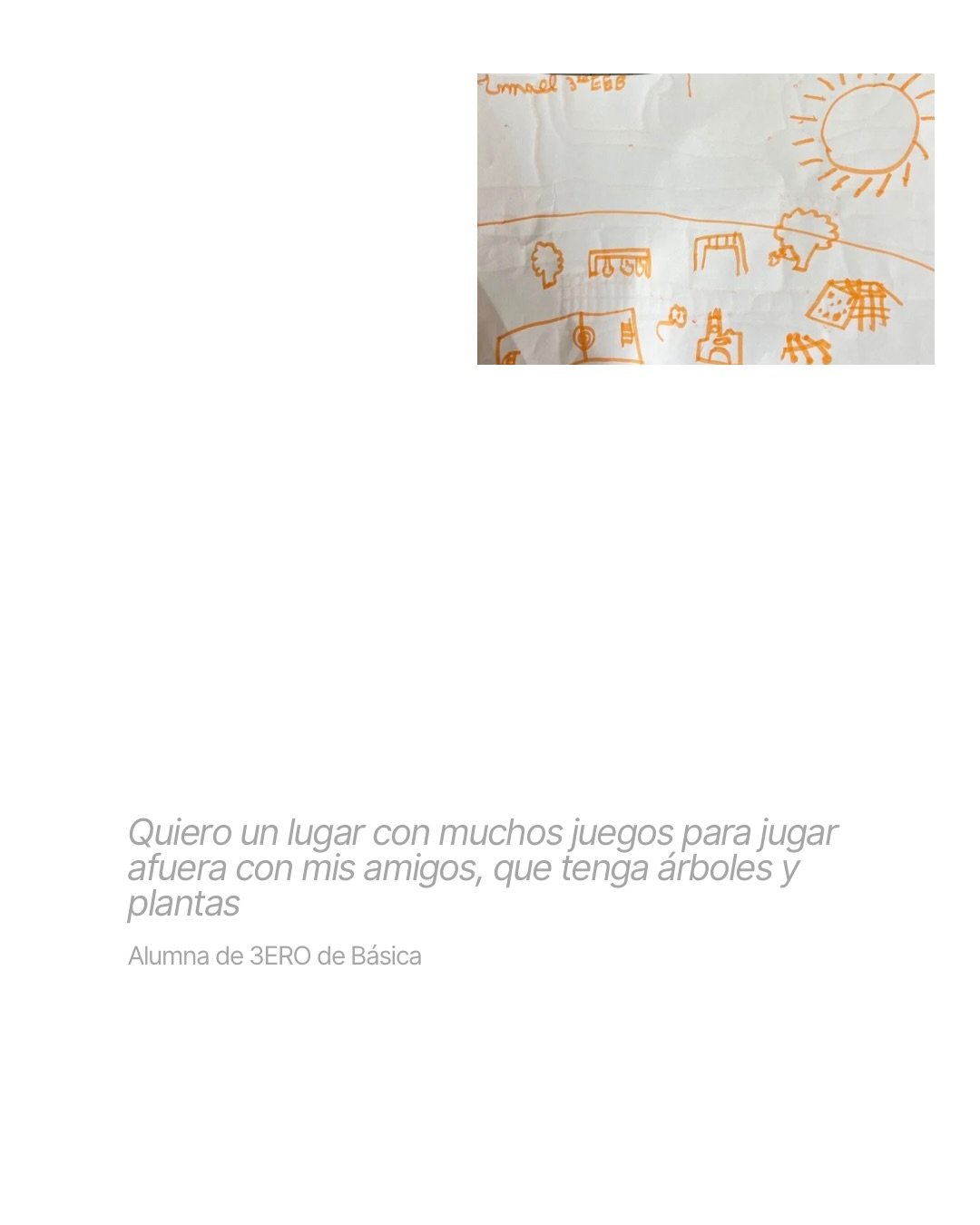 Lo que podemos crear a partir de la voz de los alumnos.

Para dise&ntilde;ar cualquier entorno educativo tomamos como punto de partida la voz de los alumnos.

- &iquest;C&oacute;mo ven a su campus?

- &iquest;Qu&eacute; espacios les gusta?

- &iquest