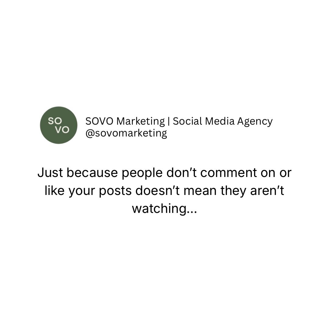 If you needed motivation to keep showing up, this is it ✨ 

#socialmediaforbusiness #socialmediaagency #socialmediamanagement