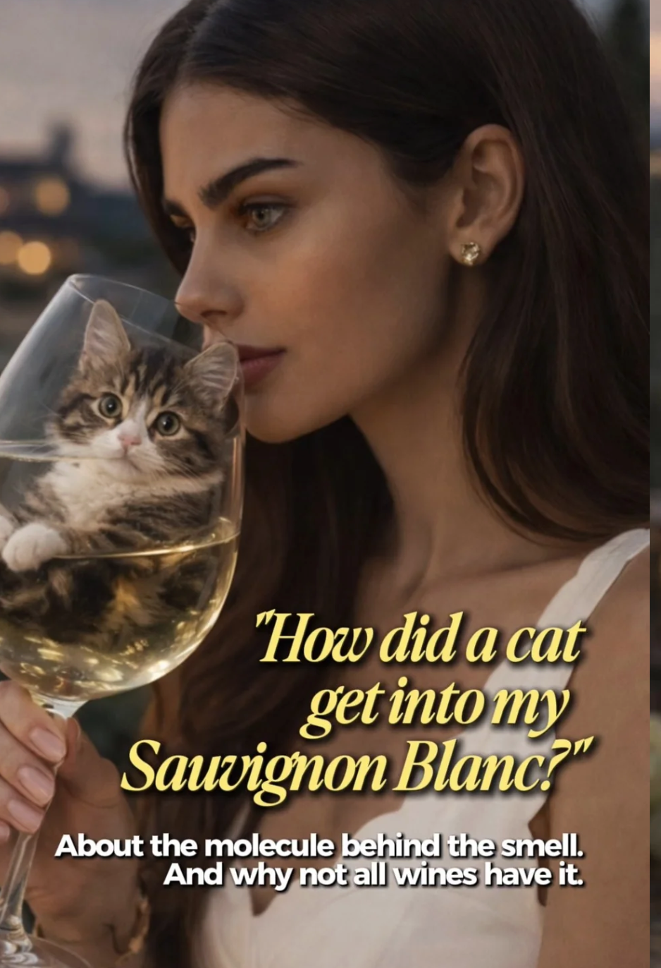 How did a cat get into my Sauvignon Blanc?