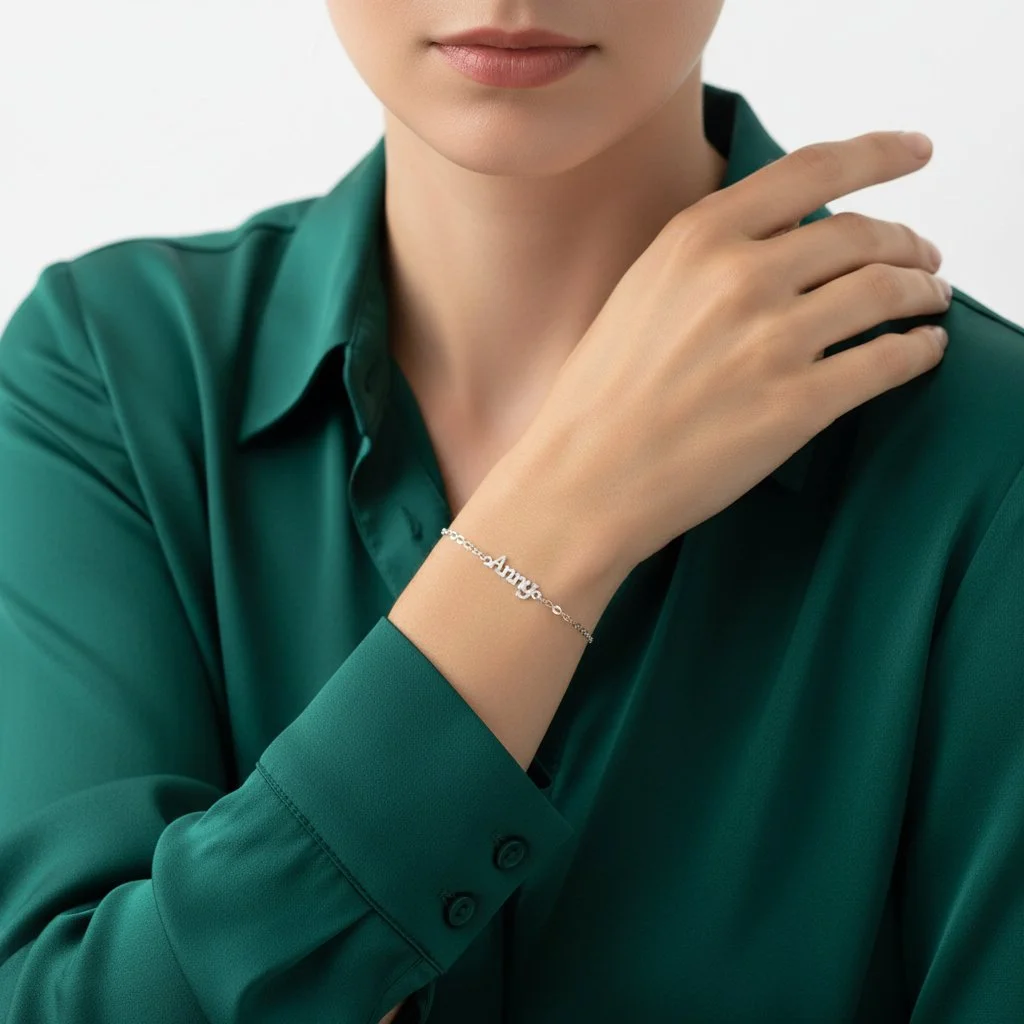 "Inspiring Names" Bracelet in 925 Sterling Silver