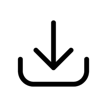 Icona di una freccia rivolta verso il basso che indica il download.