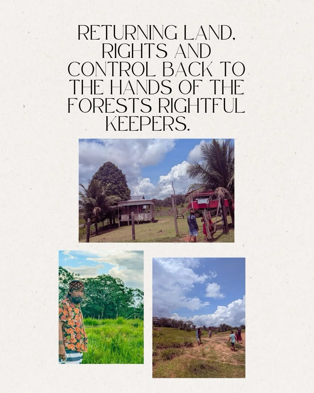 Sharing S&atilde;katanis vision, goal and ethical views. 👋🏼👋🏼👋🏼

Join us in the movement of regeneration, preservation and uplifting indigenous territories and villages; where the Huni Kuin in the Brazilian Amazon is currently our main focus. ✨