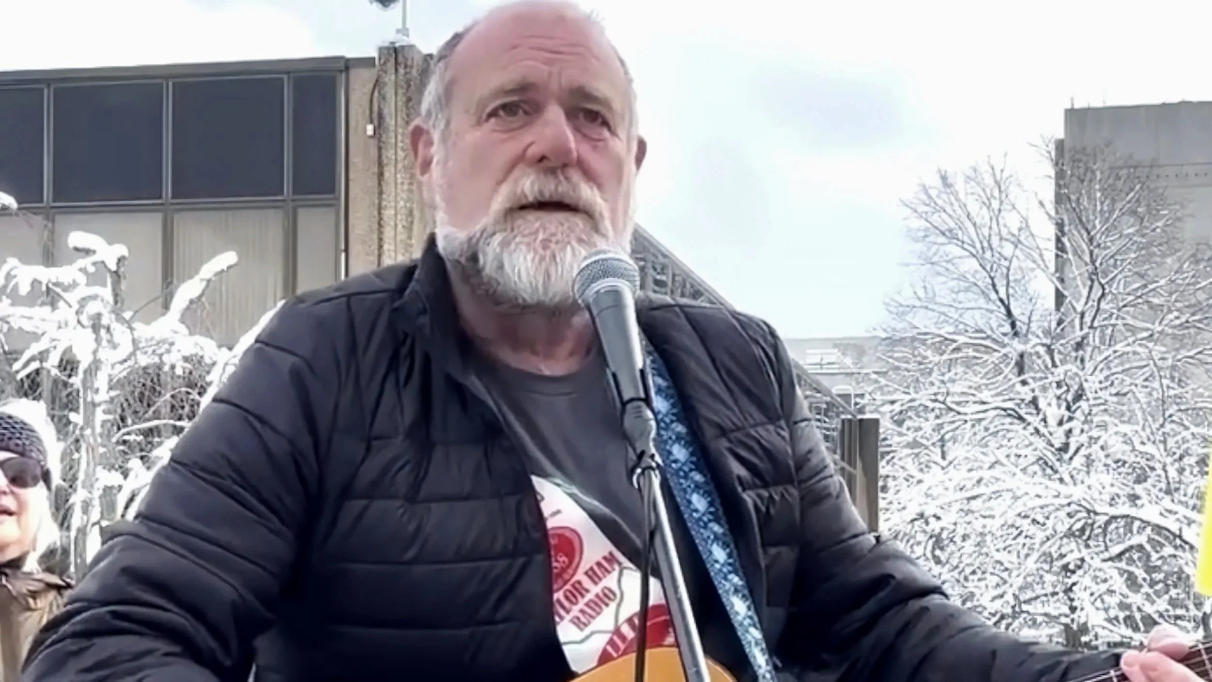 Bearing Witness at ICE Facility, Burlington, MA