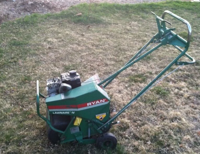 Lawn aeration in Durango, Colorado