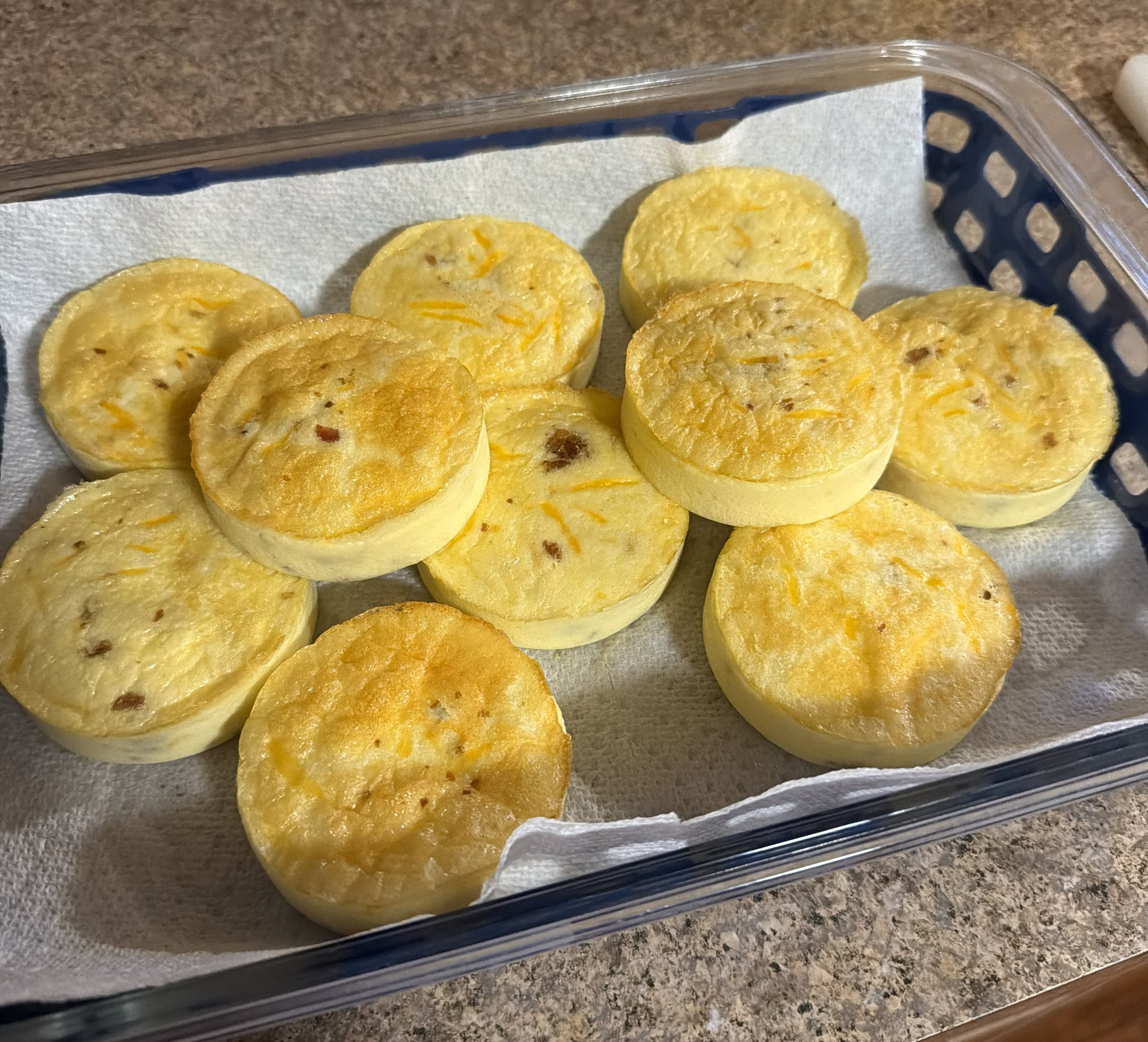 Bacon &amp; Cheese Egg Bites