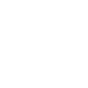 White icon of a thermometer.