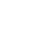 White icon of checklist on a clipboard with a pencil