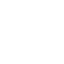 White icon of tooth with hole on top.