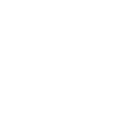 White icon of dentist chair.