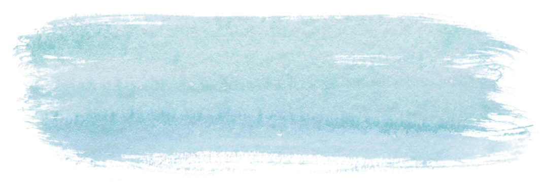 A blank watercolor brush stroke background in shades of light blue.