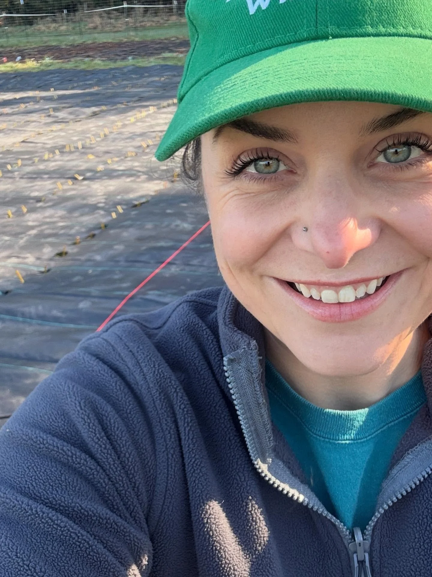 Tools have to wait today. With this sunshine, we&rsquo;re back to stick farming. 🌿🐶🧺

#willowgrower #weaving #baskertywillow #willowfarm #femalefarmer