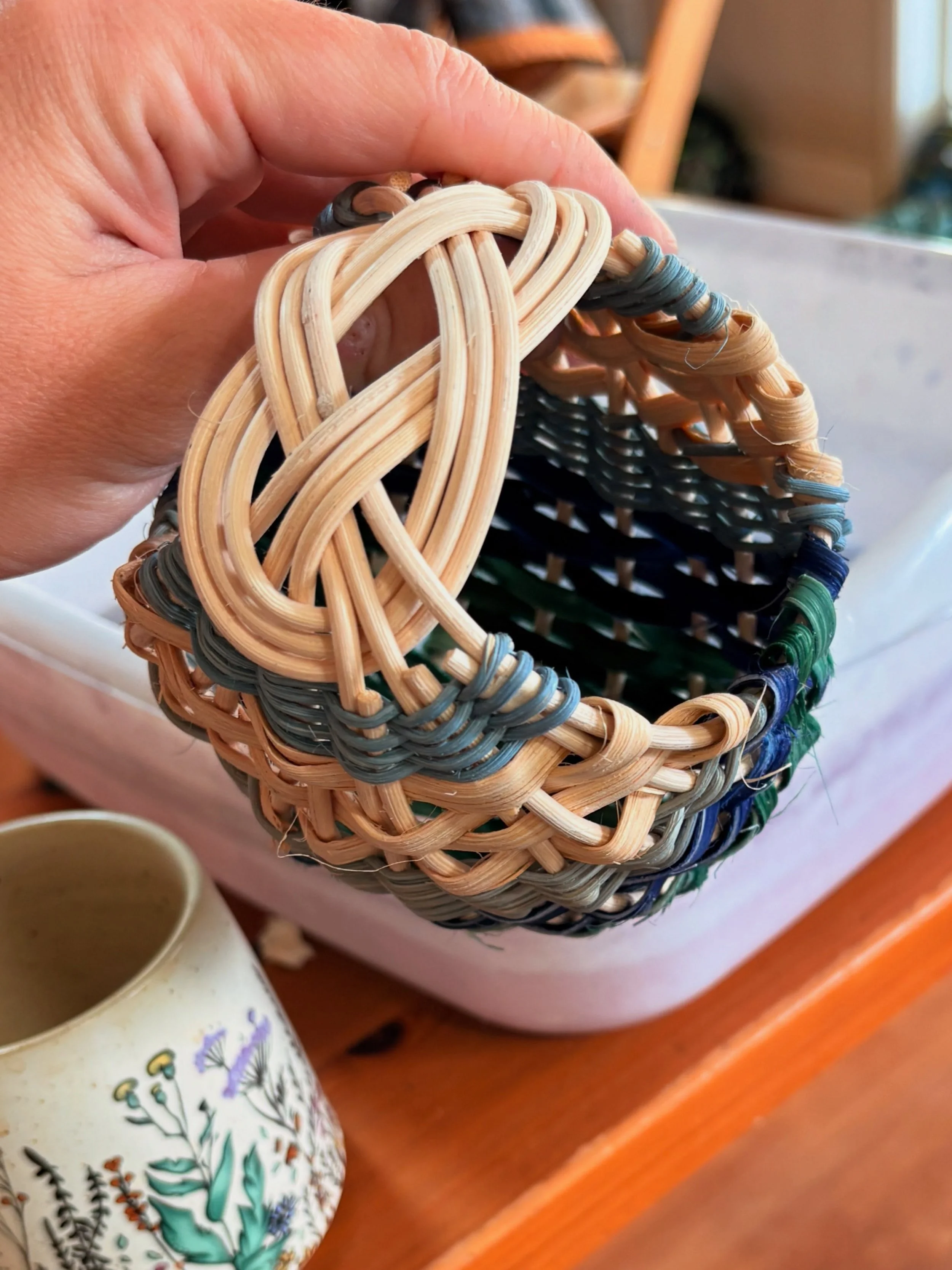 Big things are happening this week. If I&rsquo;m honest, the stress is hitting me. So I took a quiet minute to put together a small Josephine basket to use as an example for an upcoming class I&rsquo;m teaching. This is your reminder to pause and do 