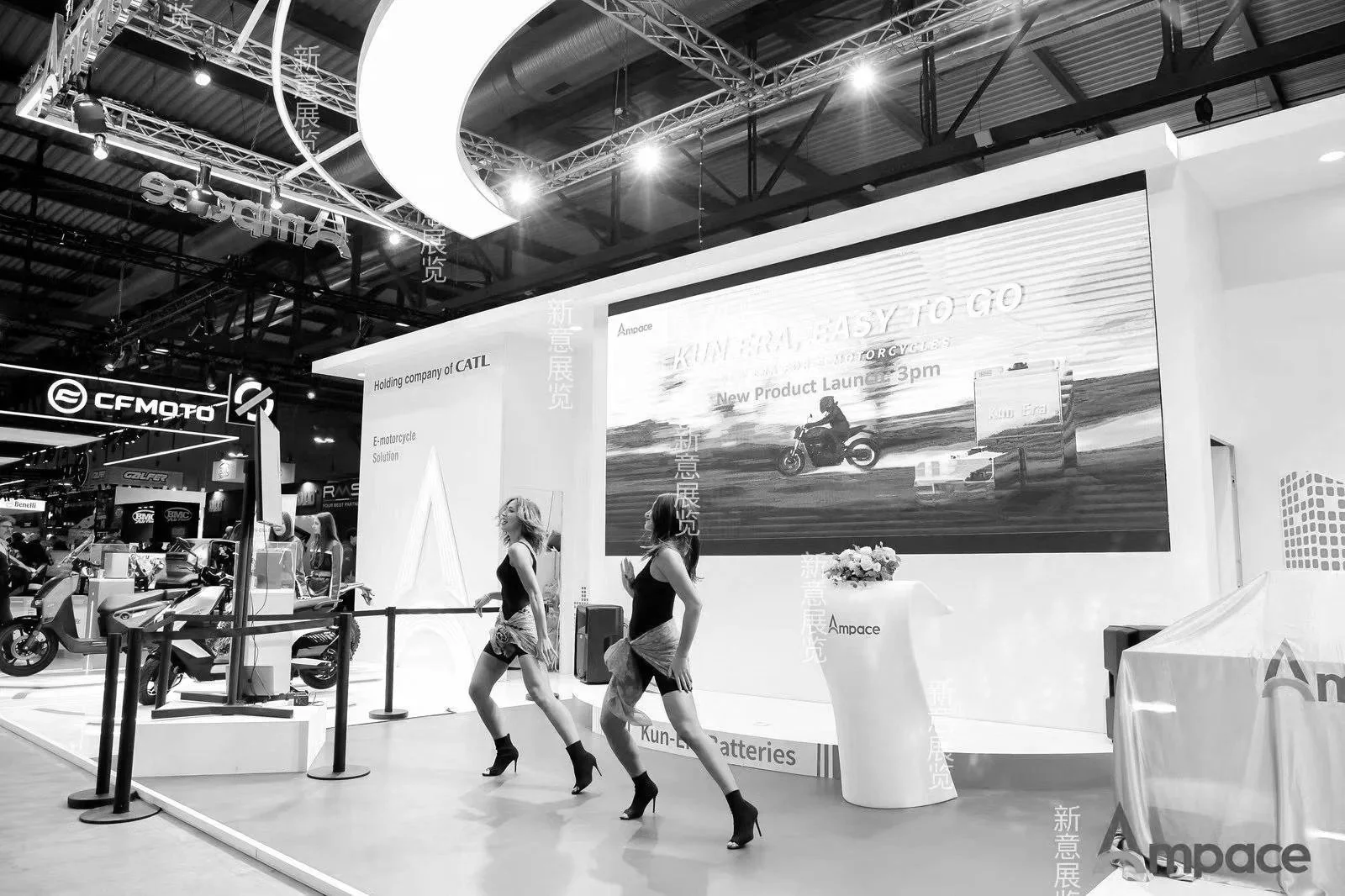 展台搭建&活动运营 EICMA Ampace 发布会