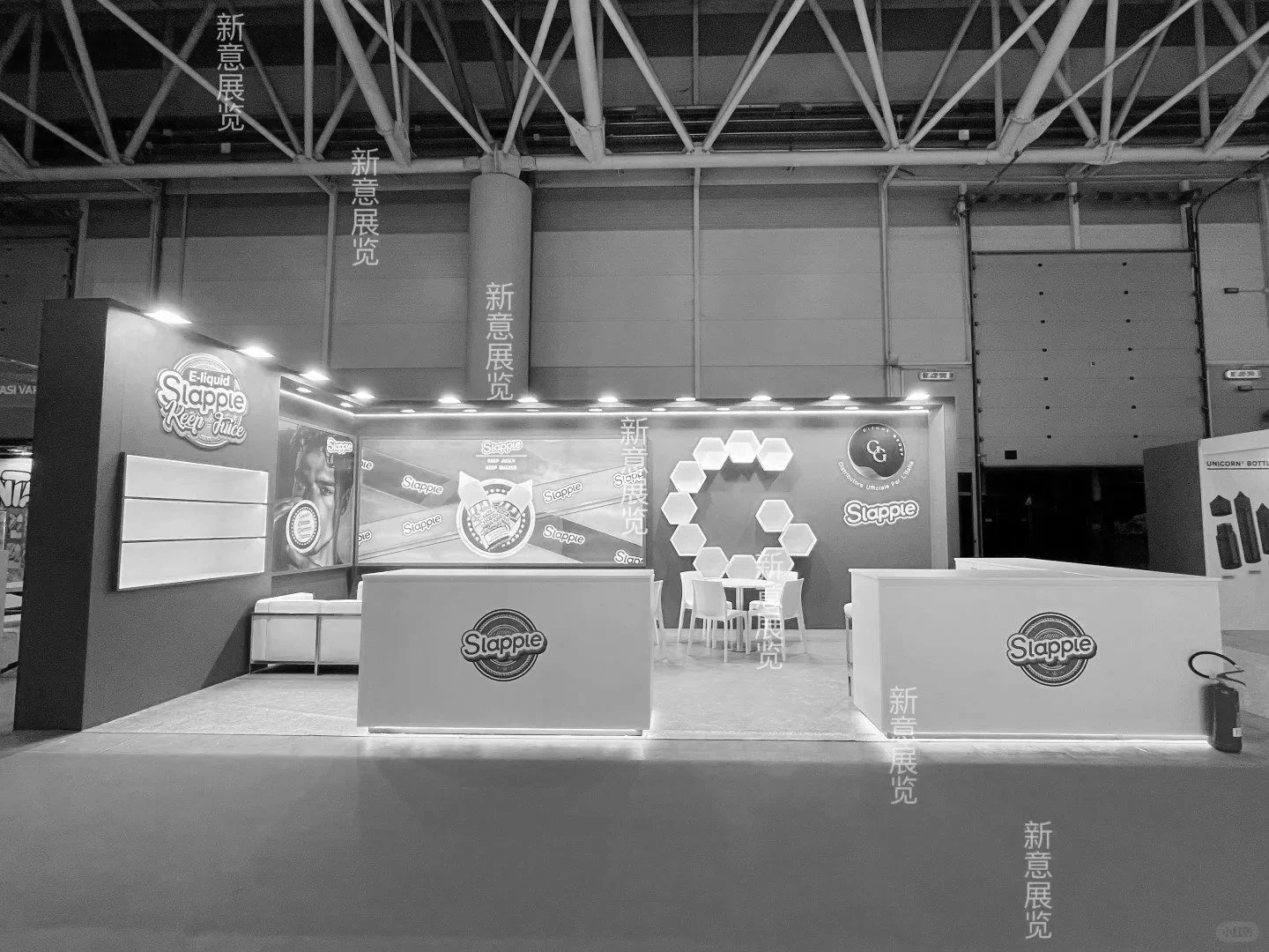 展台搭建 Vapitaly Slapple