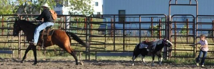 Douglas, Lexi and David-pony express race