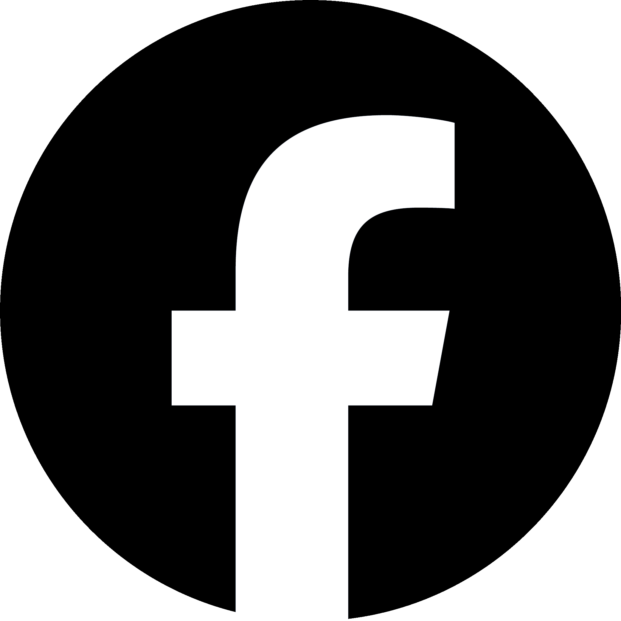 A stylized black and white letter 'F' with a curved top and straight vertical line.