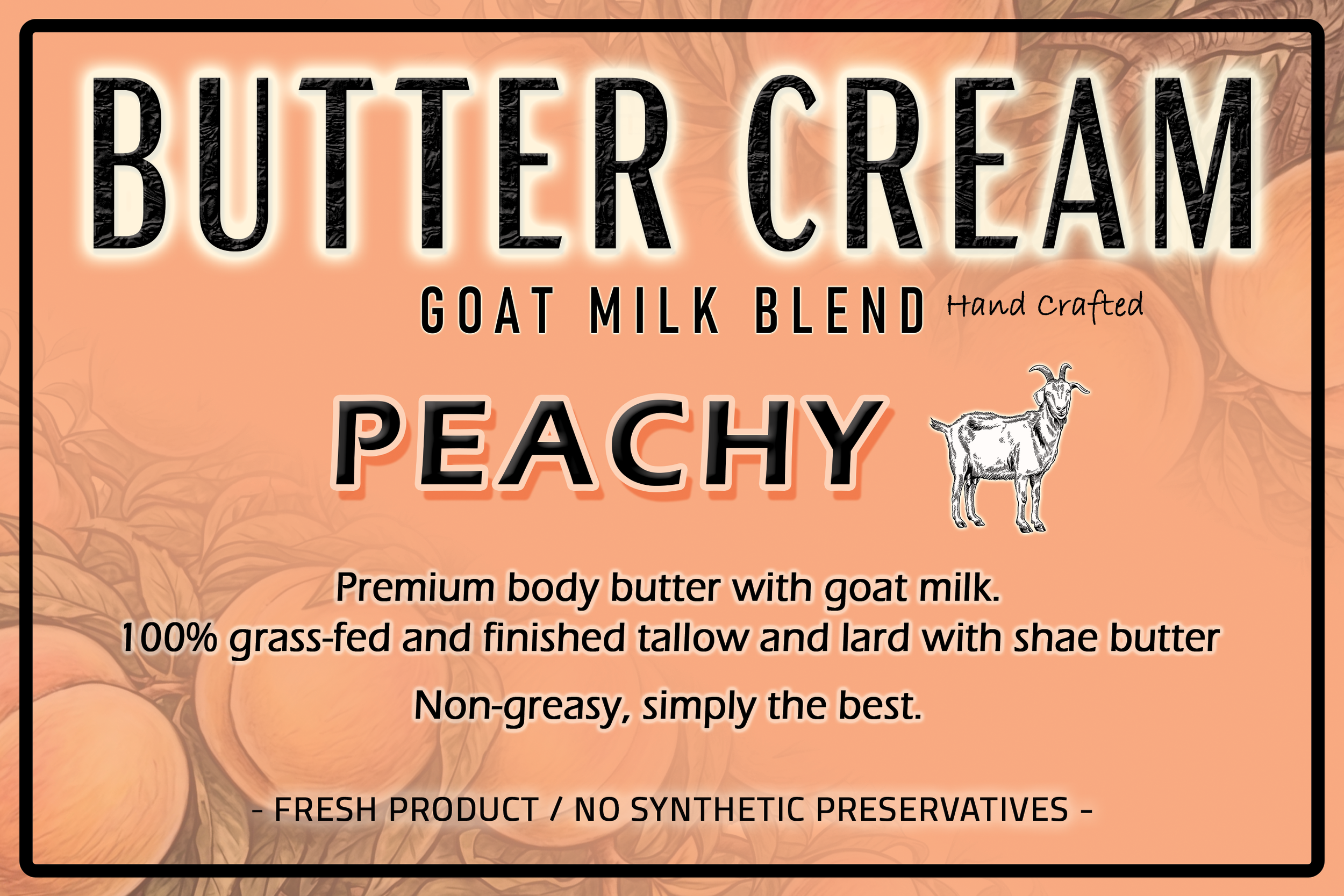 Butter Cream- Goat Milk Blend (COMING SOON)