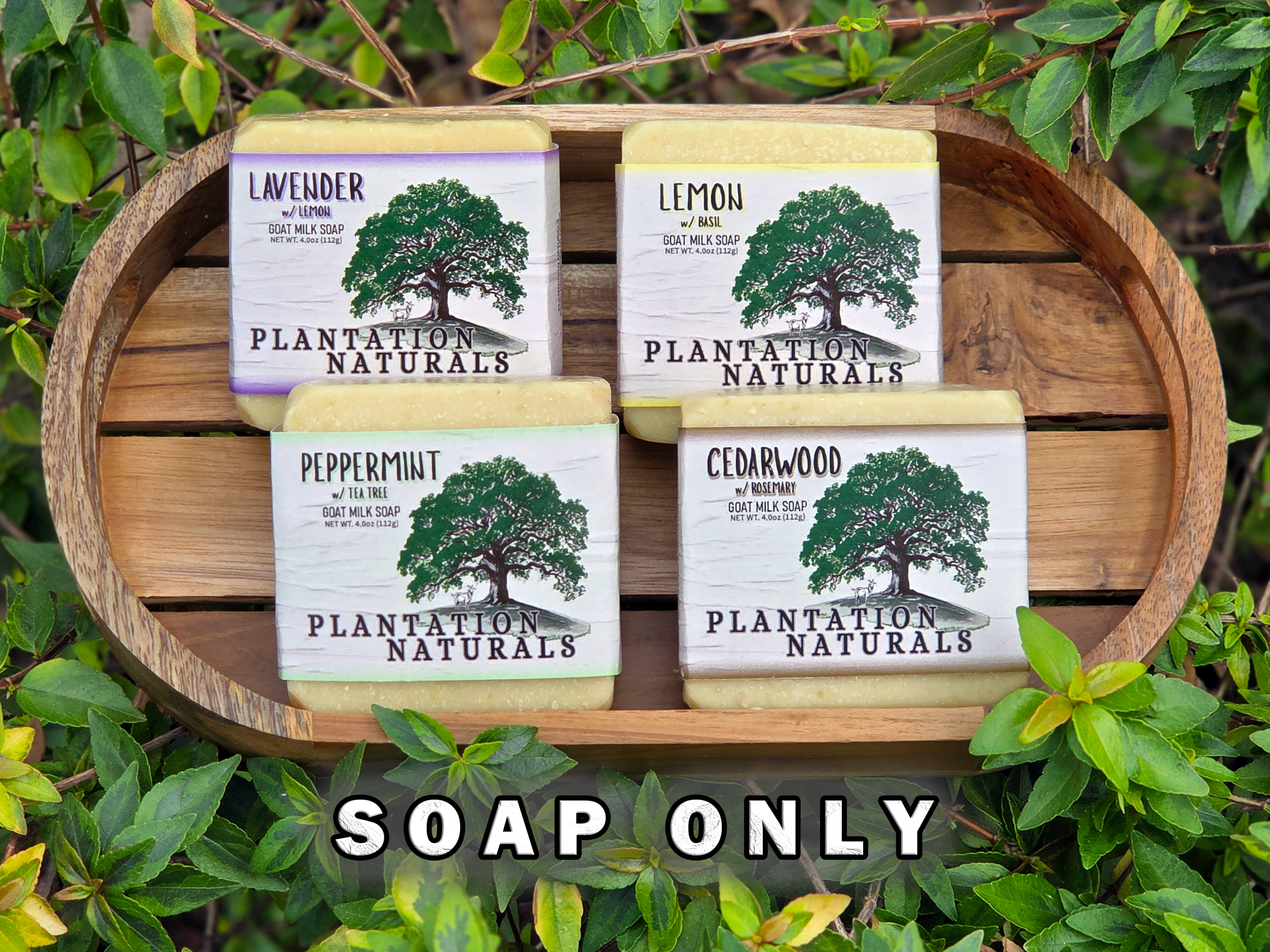 VARIETY PACK - 4 Goat Milk Soap Bars