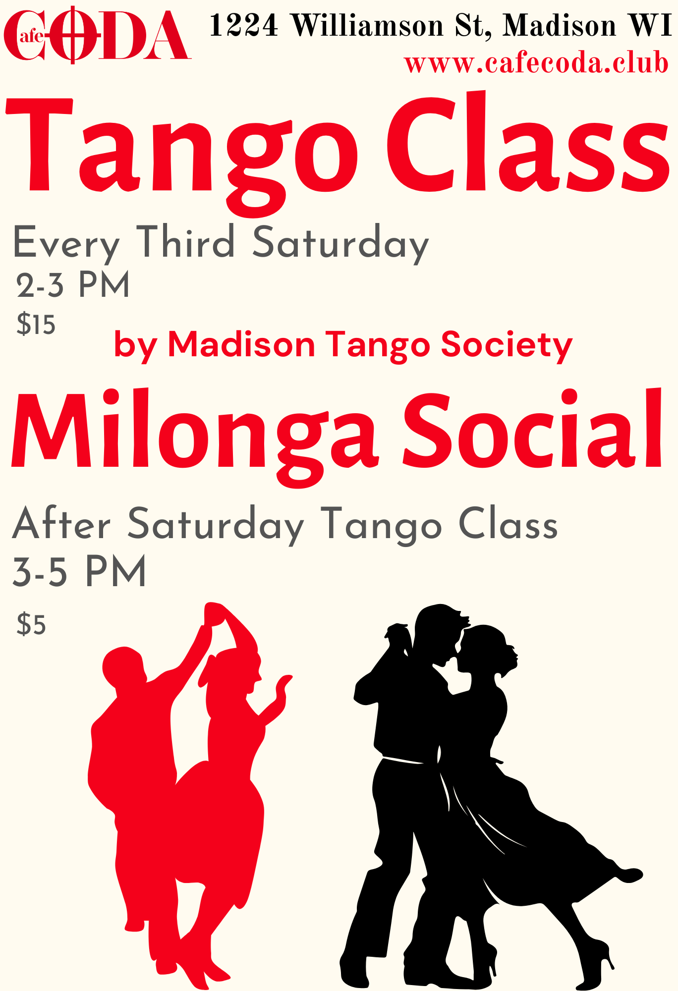 Tango Class &amp; Social