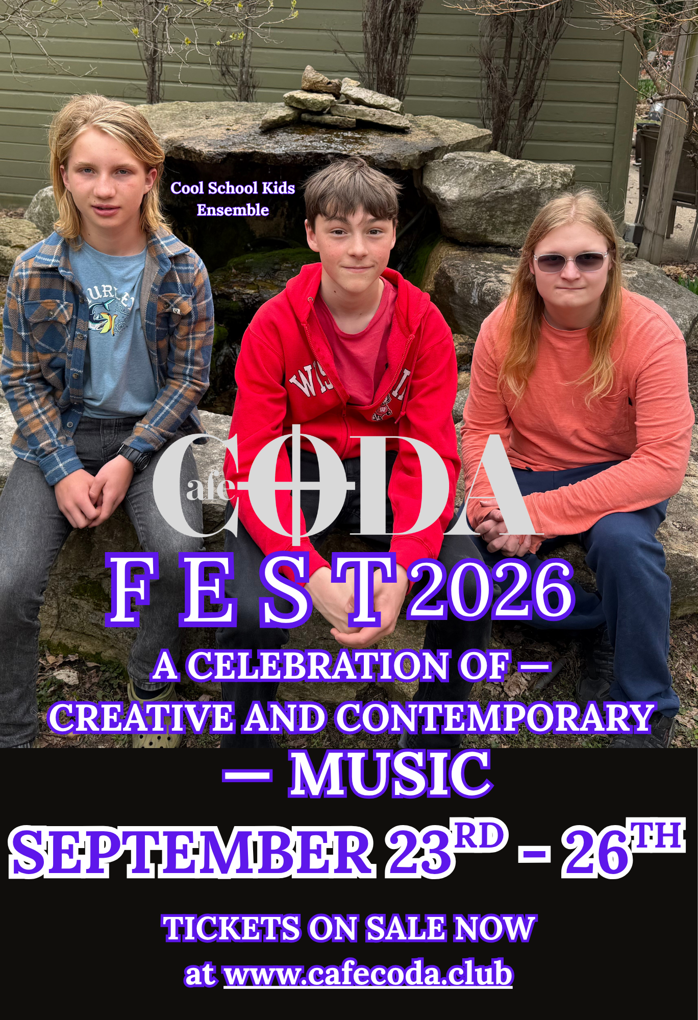 CODA Fest 2026: Cool School Kids Ensemble