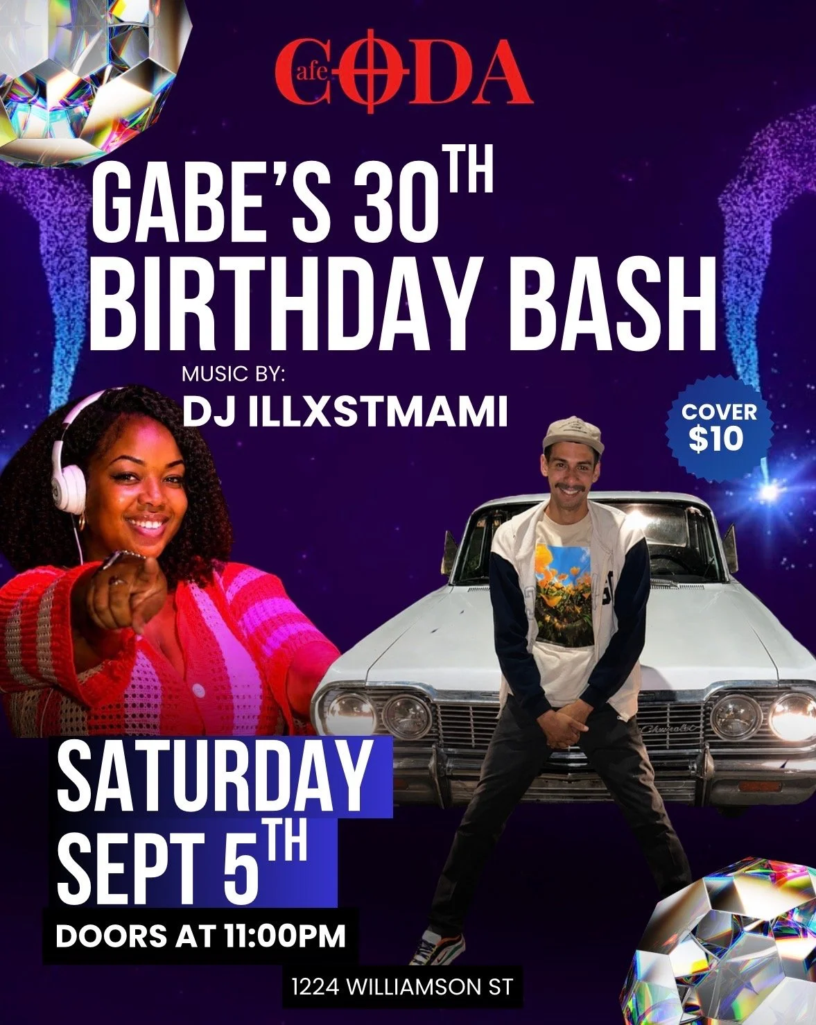 Gabe’s 30th Birthday Bash: Hosted by DJ ILLXSTMAMI