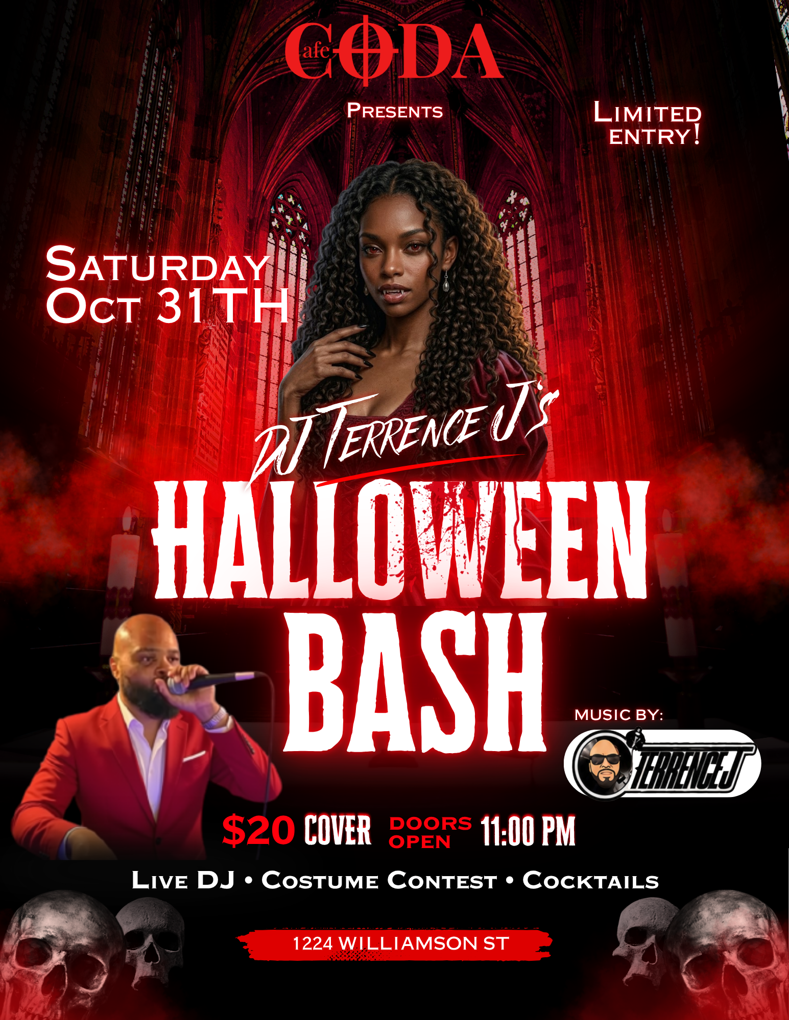 DJ Terrence J Halloween Bash