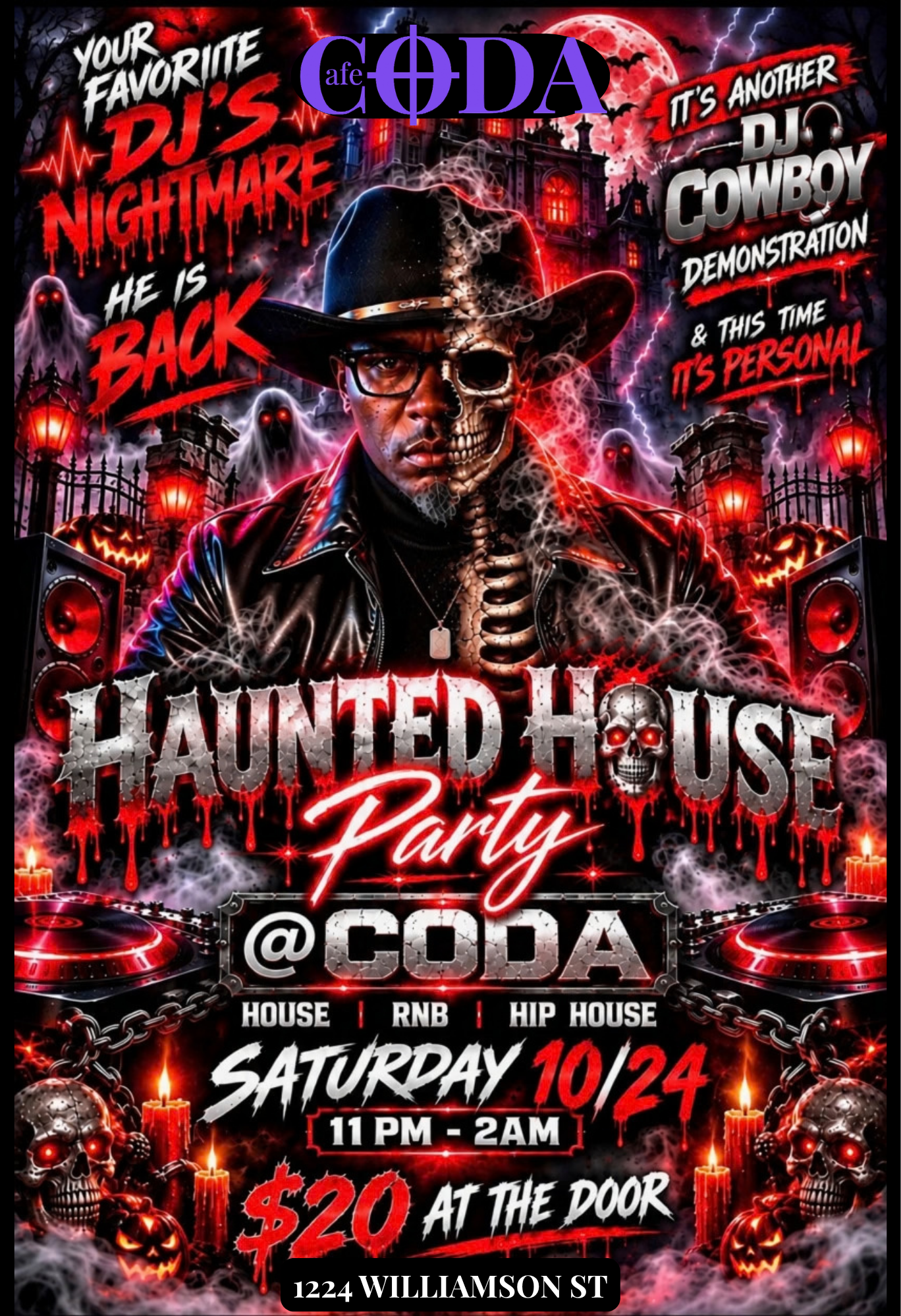 Haunted House Party - DJ Cowboy