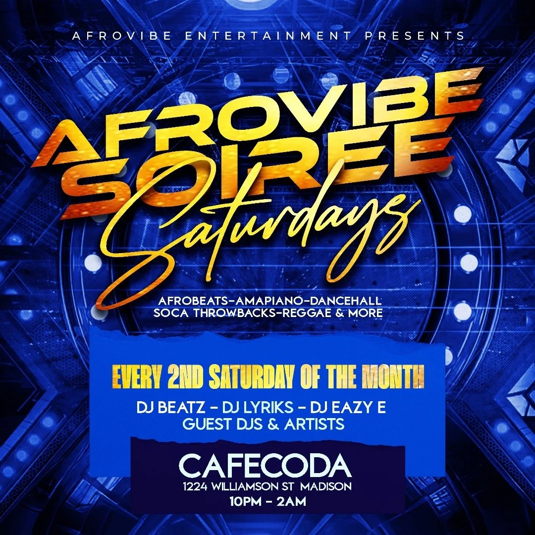 AfroVibe Soiree Saturdays